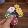 100Pcs Game Recreations Money Professional Casinos Poker Chip Entertainment Coin