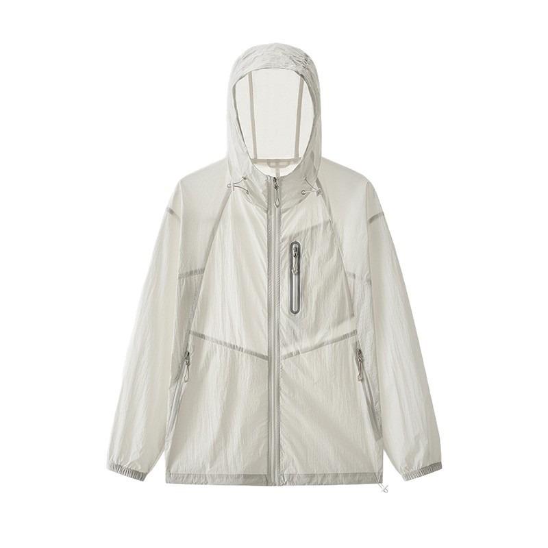 Lightweight sunscreen clothes women's summer men's outdoor lightweight sunscreen tops upf100 + sunscreen jackets, light and breathable jackets