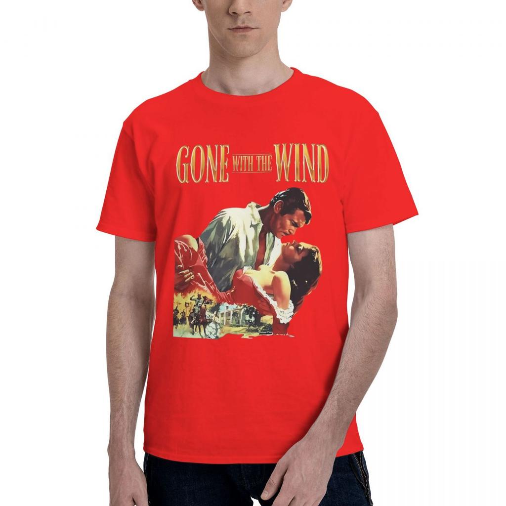 Gone With The Wind 100 Cotton Casual Breathable Confortable T Shirt Funny TShirt For Men Mens Gifts