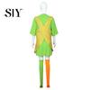 Carnival Costume for Girls Suit Cool Party Women And Children 3-Piece Set Long Sailor Sleeve Shirt Unique Kids Masquerade Mardi Gras Role Play