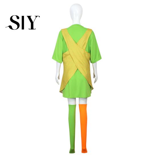 Carnival Costume for Girls Suit Cool Party Women And Children 3-Piece Set Long Sailor Sleeve Shirt Unique Kids Masquerade Mardi Gras Role Play