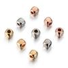 400pcs 3-4mm CCB Square Spacer Beads Rose Gold Color Mini Seed bead for Bracelet Necklace Jewelry Making DIY Needle Accessories