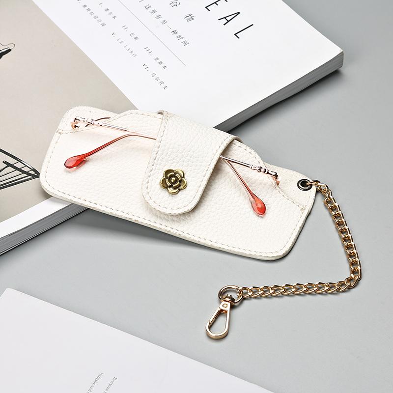 New Trend Eyewear Cases Cover for Sunglasses Women's Eyeglasses Case Men Reading Glasses Box with Metal Buckle Eyewear Cases