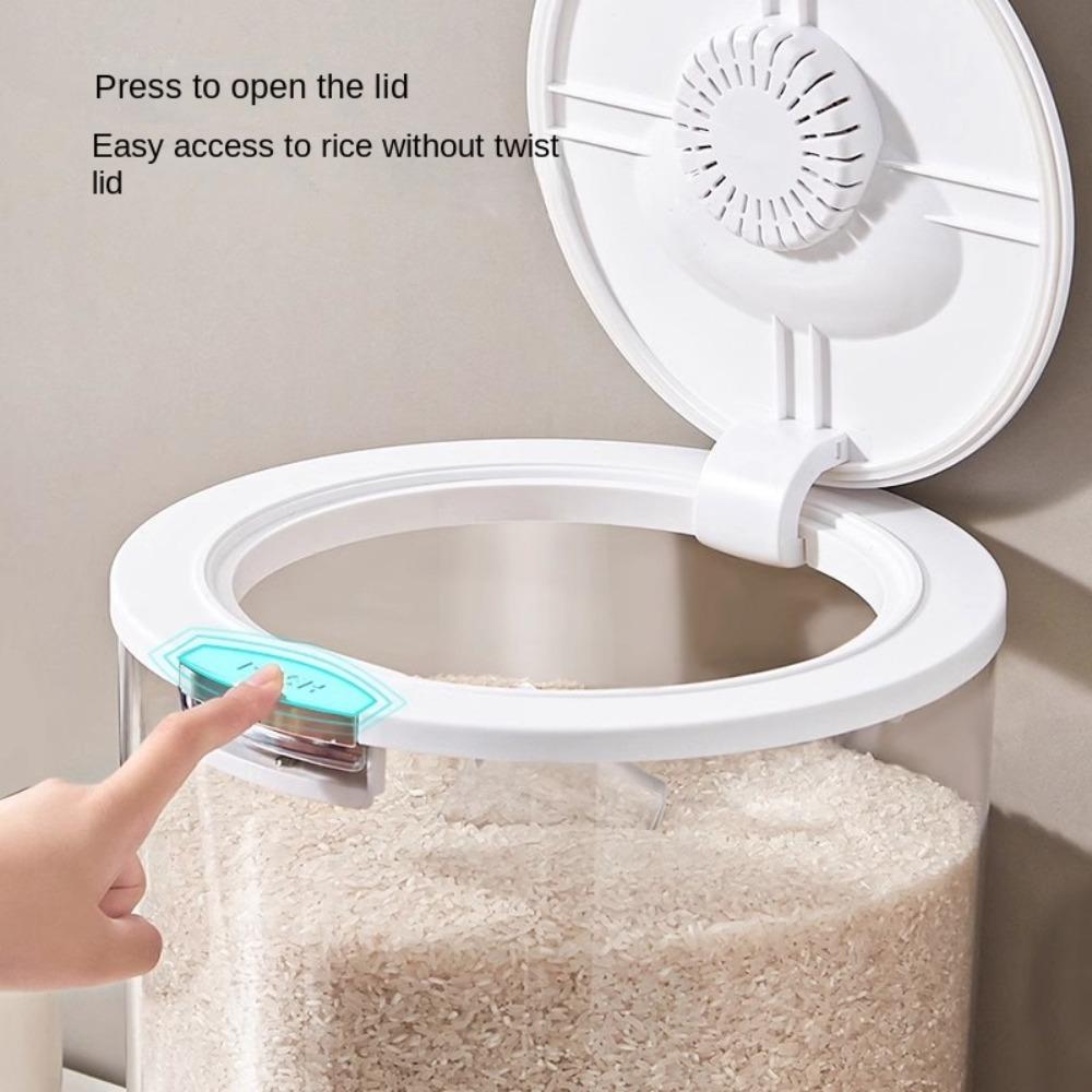 5/10 kg Nádoba na rýži Odolná proti hmyzu Nádoba na skladování obilí Nová Nádoba na skladování rýže Kuchyňské náčiní