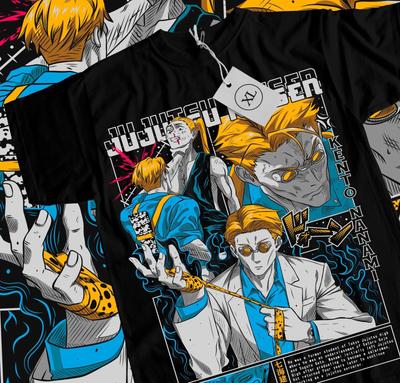 Nanami Kento TShirt Jujutsu Kaisen Anime JJK Gojo Satoru Gift Shirt