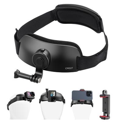 Ulanzi Kopfband Kopffixierung GoPro Action Kamera Kamera inkl. Smartphone 360 Grad Für Kamera kompatibel CM027 [YILIWIT] Halterung, Gürtel,
