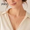 Delicate Ballet Pendant Shoes Necklace, Elegant Ballerina Dainty Beautiful Necklace for Women Dancer Stylish Jewelry Girls Lightweight Charm