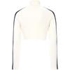 We11done Black Logo Short High Neck Sweater Women sweater White WD-KO8-20-040-W-BG