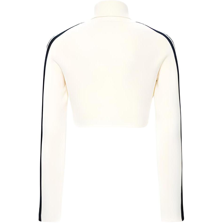 We11done Black Logo Short High Neck Sweater Women sweater White WD-KO8-20-040-W-BG
