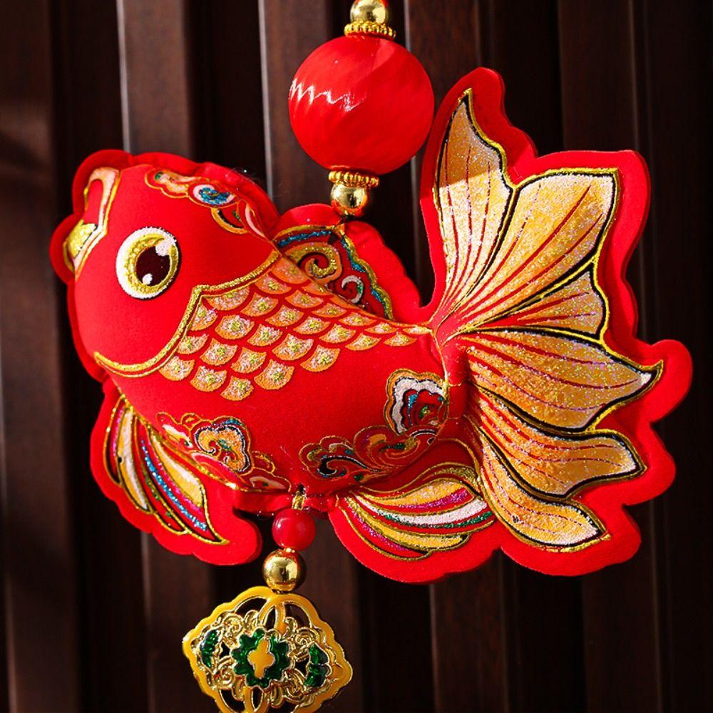 Lucky Chinese New Year Ornaments Hanging Spring Festival Decorations  Home