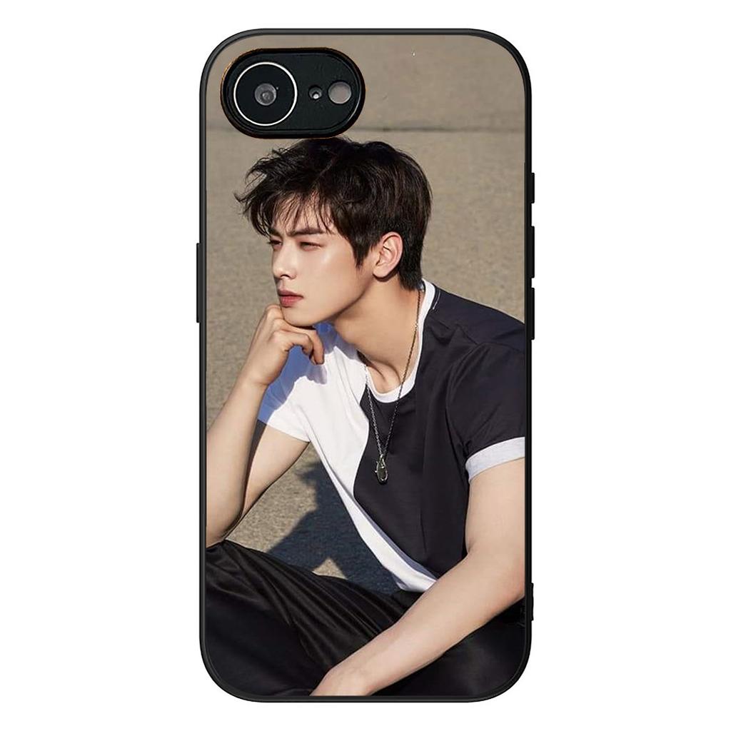 Cha EunWoo Eun Woo Phone Cover for Samsung Galaxy S22 S21 S20 FE Ultra Plus A35 A36 A37 A33 A34 A04 A71 Protective Case