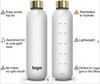 Tritan 1000ml Gradient Sports Water Bottle - Large Capacity, Portable, Outdoor Fitness Cup