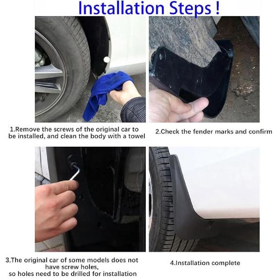 Compatible for Toyota Corolla Fielder Axio E160 NZE161 2013~2024 2014 Car Mudguards Mud Flaps Fender Flare Mud Flap Splash Cover Accessorie