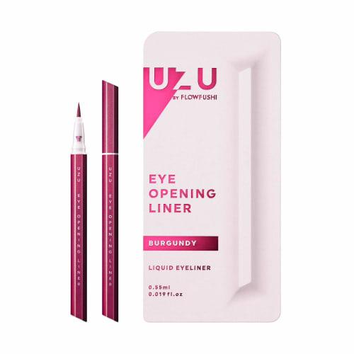 

UZU BY FLOWFUSHI Eye Opening Liner [Burgundy] Жидкая подводка для глаз, смываемая горячей водой, без спирта, гипоаллергенная, 0,55 мл (х 1)