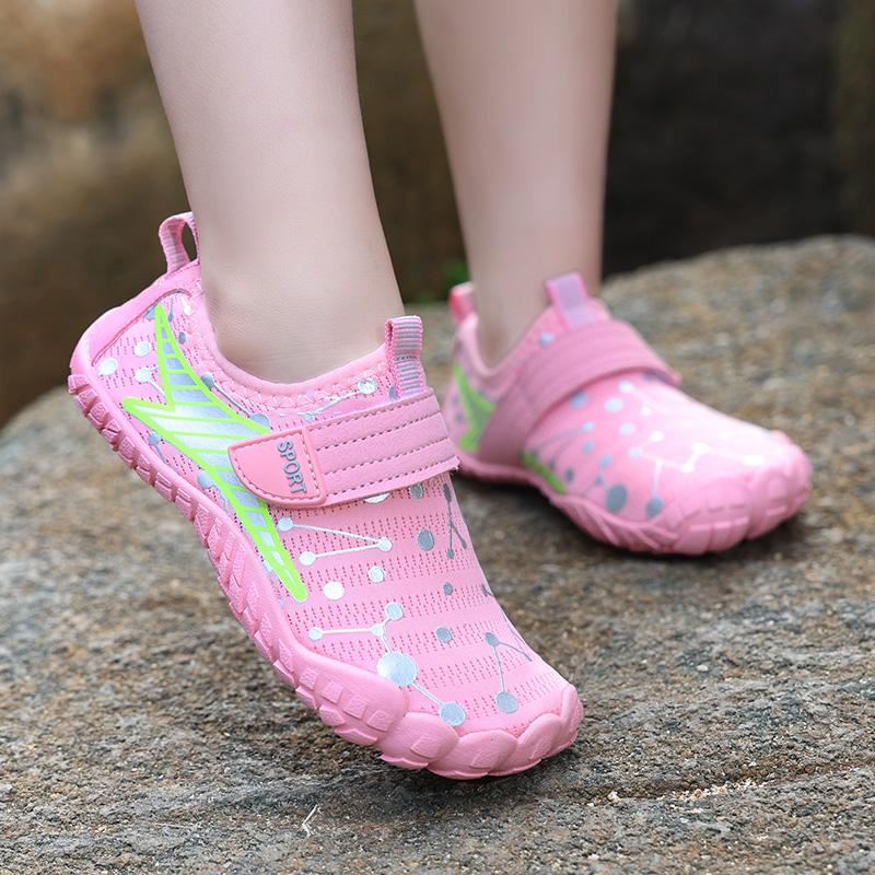 Kinder Strand Aqua Schuhe Junge Mädchen Barfuß Wasser Schuhe Schnell Trocknend Entwässerung Tauchen Schwimmen Sandalen Kinder Angeln Surfen Waten turnschuhe