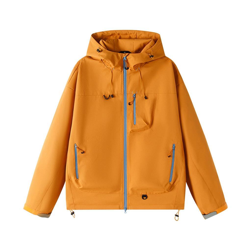 Men's Spring Jacket Single-shoulder Mountain Series Outdoor Windproof And Waterproof Jacket Jacket Men's And Women's New Mountaineering Jacket