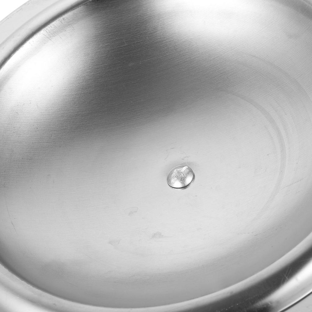 Multipurpose Pot and Pan Lid Metal Universal Replacement Cover for Frying Pan Skillet Seasoning Pot Spill Proof Reusable Lid