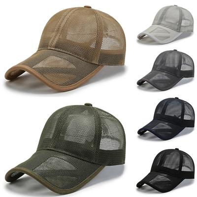 Atmungsaktive Herren- und Damenmode, verstellbare Sonnenschutzkappen, Full Mesh-Hüte, Baseballkappe, Sonnenschutzhüte für den Sommer