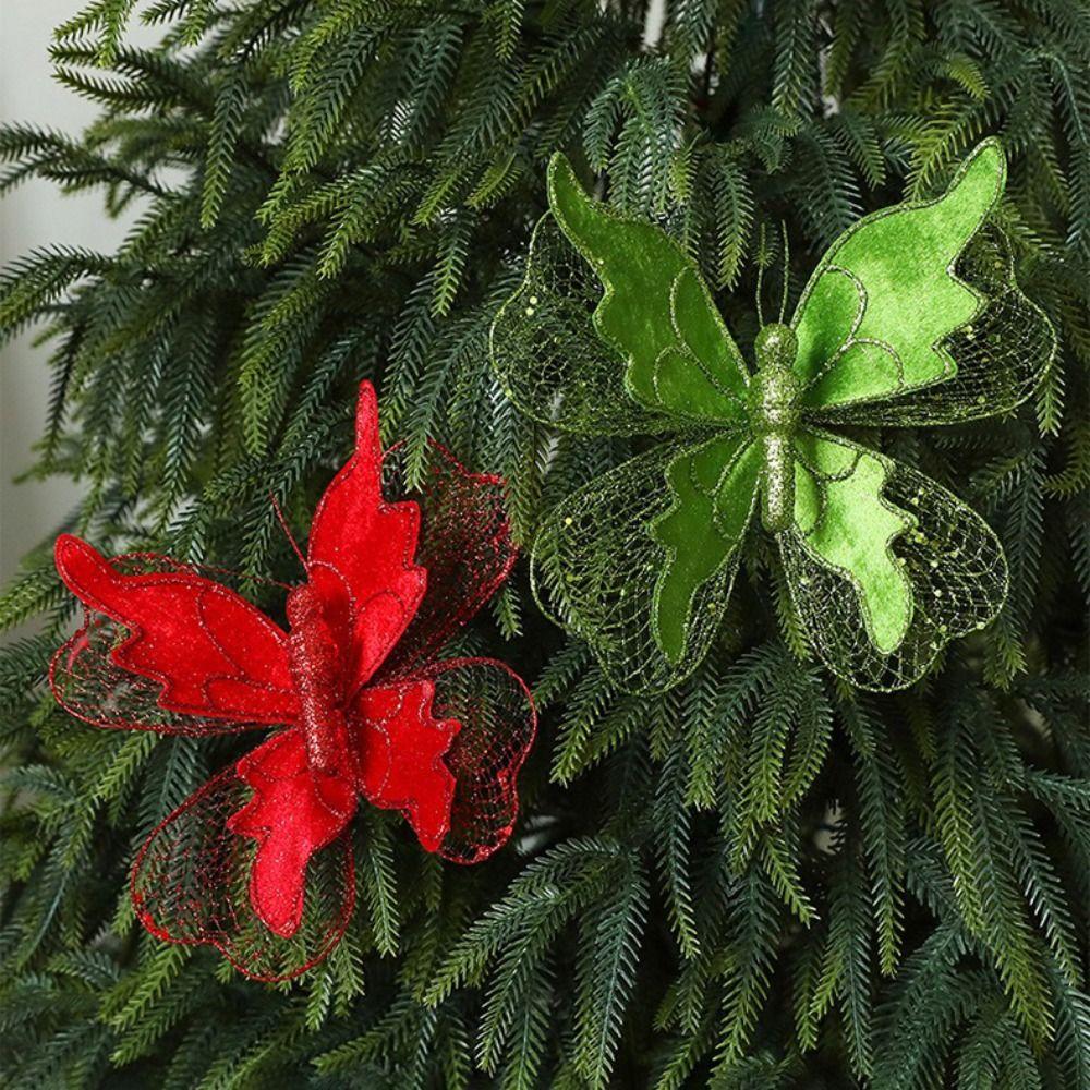 Vibrant Colors 3D Butterfly Decoration Butterfly Hanging Pendant  Wedding Decoration