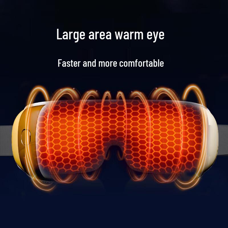 HEZHENG Smart Foldable Eye Massager with Bluetooth