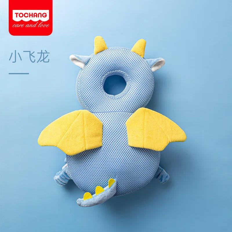 Sac à dos de sécurité pour tout-petit Protège-tête Coussin anti-chute pour bébé qui apprend à marcher Oreiller anti-chute Équipement de protection contre les chutes pour nourrisson yellow