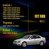 Smoked Lens Yellow LED Side Marker Parking Lights Lamps For Toyota Lexus Scion V