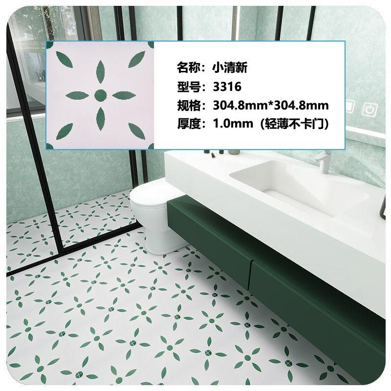 30.48x30.48cm PVC Waterproof Self-Adhesive Floor Tile, SPC Vinyl Peel and Stick for Bathroom Balcony Kitchen, Easy DIY Home