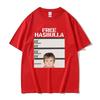 Funny Hasbulla Meme Pattern Tshirt For Unisex Fashionable And Casual Oversized Tshirt Short Sleeved Tshirt Street Wear