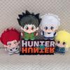 HUNTER×HUNTER Plush Toy 10cm Kawaii Cotton Doll Cute Anime GON Chrollo Irumi Plushie Birthday Gift Backpack Charm
