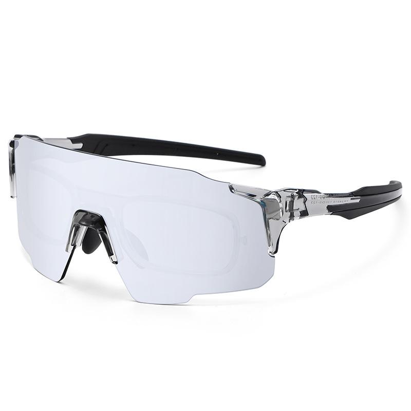 

TR90 Public Road Cycling Anti-Fog Goggles Sports Motorcycle Windproof Goggles Fishing Walking Leisure Goggles Compatible With Myopia Glasses