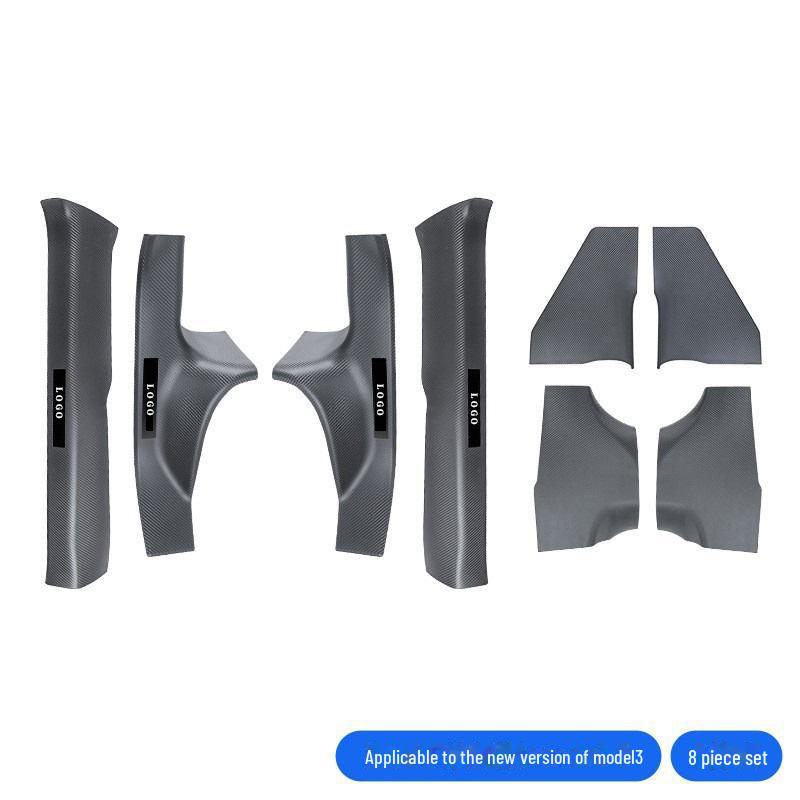 Banda de protecție a pragului Tesla Model 3/Y pentru accesorii modificate