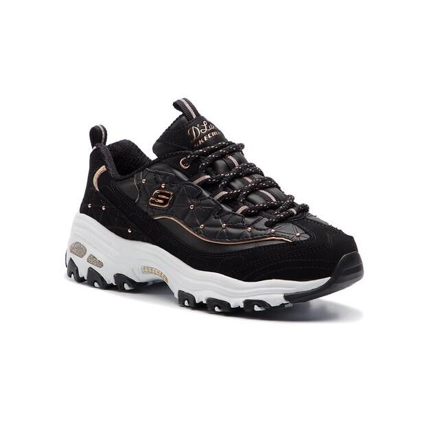 Skechers Sneakers D'lites Glamour Feels 13087/BKRG Black