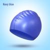 Силиконовая шапочка для плавания с твердым покрытием, 55 г, однотонная, водонепроницаемая, для защиты длинных волос, для профессионального дайвинга.