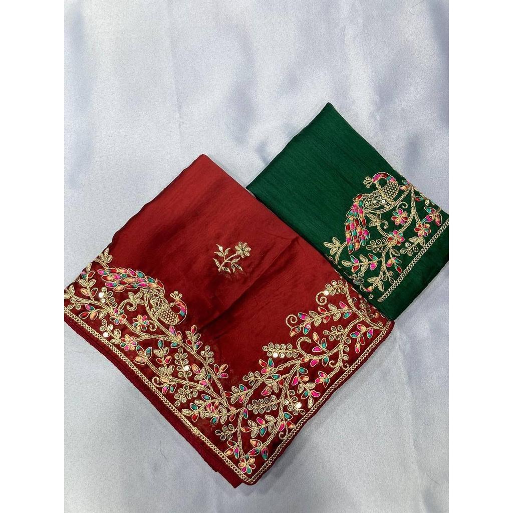 Trending Wedding Collection Rangoli Silk Saree