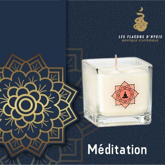 Bougie Parfumée - Méditation - Ambiance Intérieure - Mixte - Adulte - Parfum Relaxant