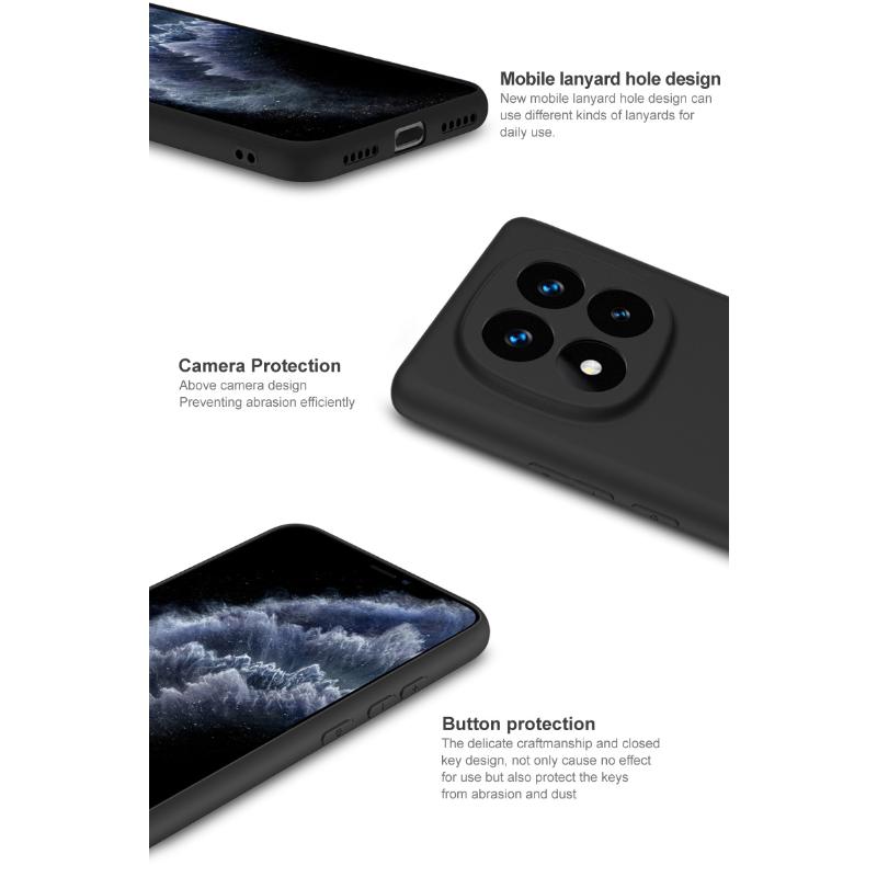 For Redmi Note 14 Pro Plus 5G Phone Case IMAK UC-3 Matte Soft Cover