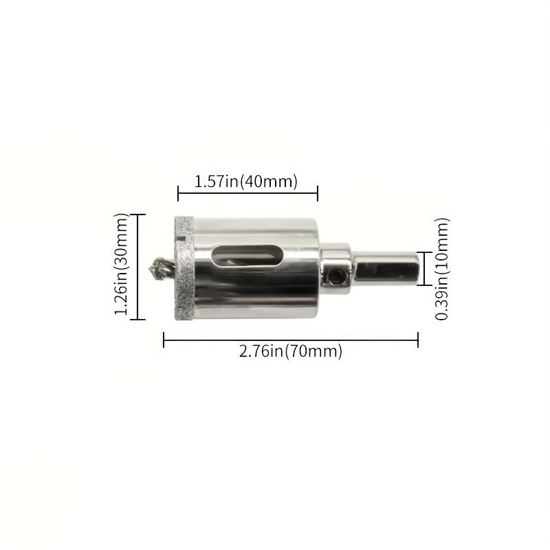 Ceramic Tile Hole Drill Glass Hole Opener Twist Center Drill with Positioning Drill Drilling Artifact