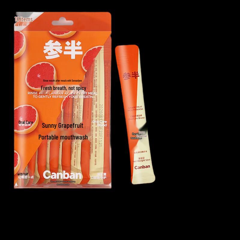 Probiotic Portable Mouthwash Strips