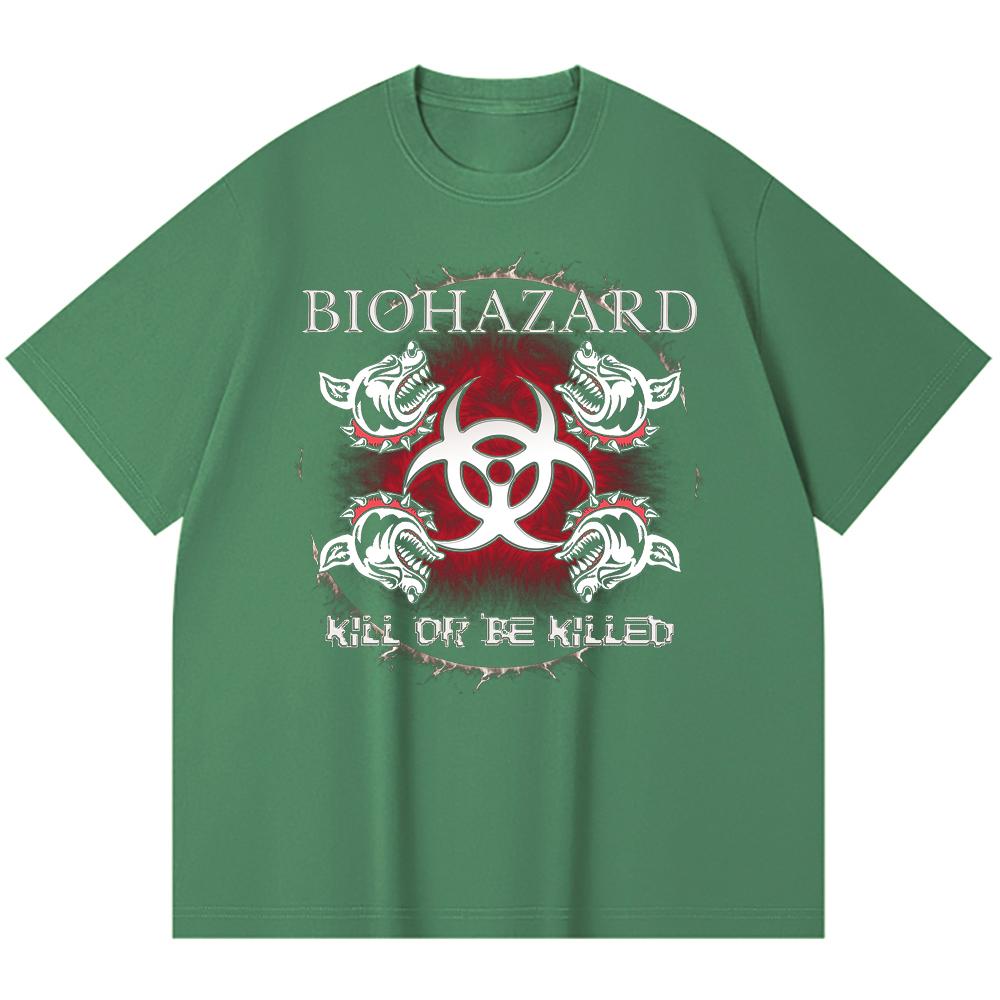 230 Gsm 100% Cotton Heavy Metal T-Shirt  Rock Band Popular Music Print Unisex Heavy Cotton T Shirt