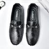 Fashion Men Loafers Comfy Light Soft Leather Casual Shoes Penny Leisure Adult Office Driving Shoes Moccasins Plus Size Walking