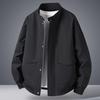 FAPAI Men's Easy-Care Stand-Collar Outdoor Jacket