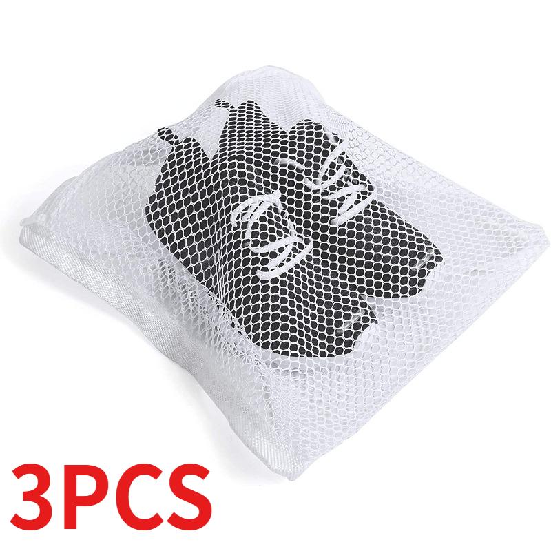 1pc/3pcs Sneaker Dryer Bag, Dryer Door Shoe Net with Elastic Straps, Sneaker Laundry Bag for Shoes
