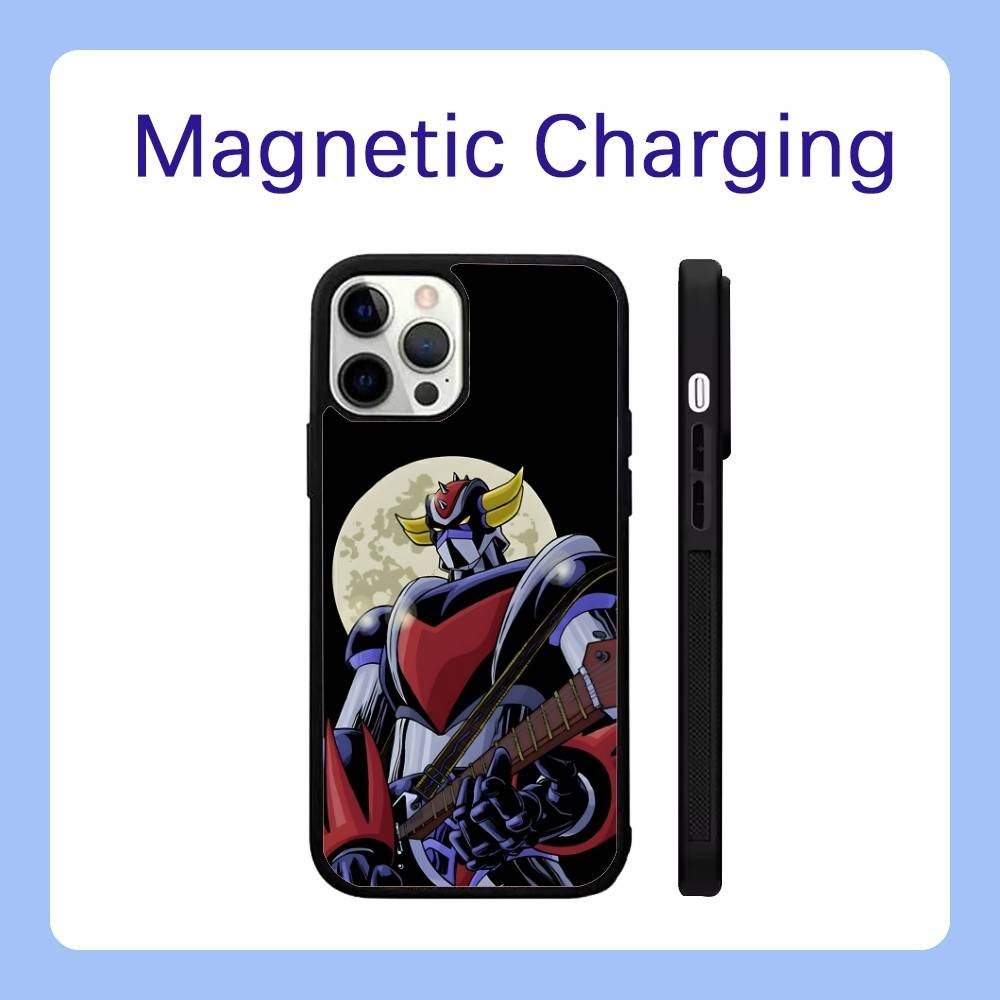 UFO R-Robot G-Goldorak Phone Case For iPhone 17,16,15,14,13,12,11,Pro,Max,Plus,Air,Mini,SE Magsafe Magnetic Wireless Charging