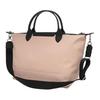 Longchamp Le Pliage Energy Detachable Adjustable Shoulder Strap Recycled Canvas Shoulder Crossbody Tote Bag Medium Women Tote Bag Nude-Pink 1515HSR542