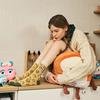 [2SET] [Bread Barbershop x Banana Sisters] Kitchen Logo Pattern Point Socks 3 Colors