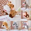 Stuffed Plush Animals Toys Hand Finger Story Puppet Kawaii Dolls Educational Toys Lion Tiger Elephant Monkey Gifts