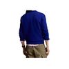 Polo Ralph Lauren Logo Embroidered Crew Neck Pullover Drop Shoulder Long Sleeve Sweater Men Sweater Blue 710766772-014