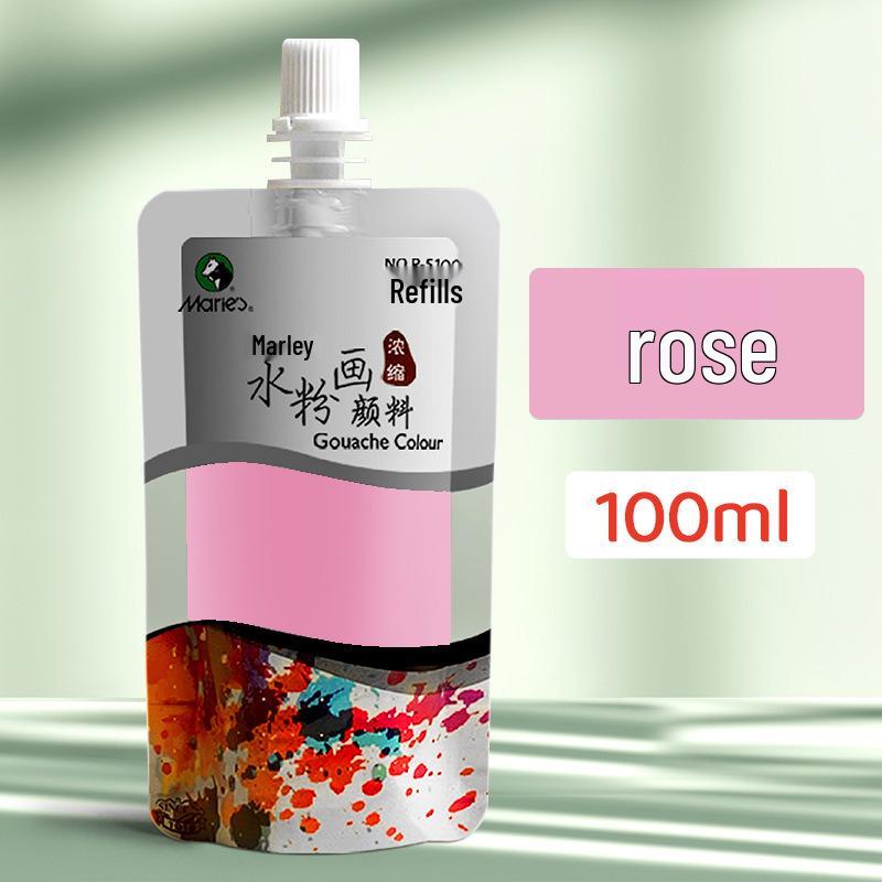 Mali Concentrated Gouache Paint Refill - Jelly Pigment for Art Exams