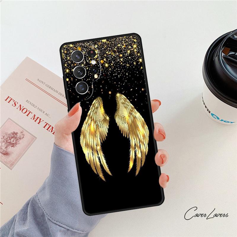 Guardian Angels Phone Case For Samsung Galaxy S24 S25 S23 S22 Ultra Note 10 20 Plus S20 S21 FE Cover