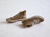 Spingle Handmade Kangaroo Leather Sneakers Spm-443 Dark Gray